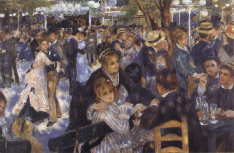 Pierre-Auguste Renoir The Moulin de La Galette Sweden oil painting art